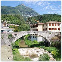 Brücke über das Flüßchen Toscolano toscolano, maderno, bruecke, gardasee